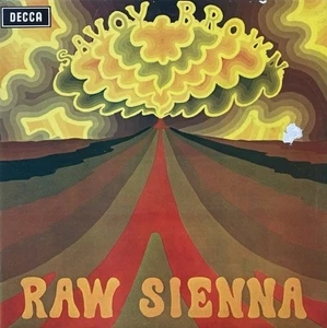 SAVOY BROWN Raw Sienna Vinyl Record Album LP Decca 1970 Stereo Blues Rock Music - Picture 1 of 4