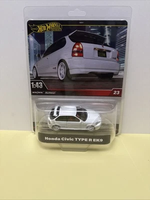 Hot Wheels Premium 1: 43 比例 '99 本田 Civic Type R EK9 压铸汽车 — 第 1/4 张图片