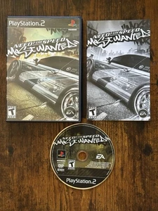 Need for Speed Most Wanted (PlayStation 2 PS2) Completo CIB Etichetta Nera - Foto 1 di 2