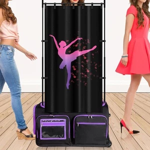 Dance Bag Curtain Partition Screen for Dancer Easy to Install Portable - Picture 1 of 7