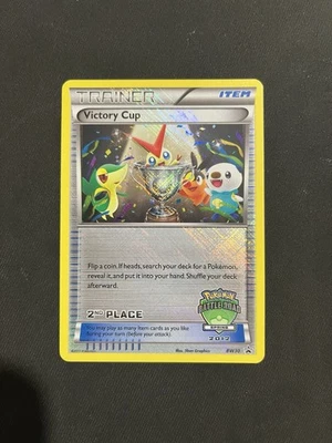 Pokemon VICTORY CUP BW30 Battle Road Spring 2012 2nd Place PROMO Card - NM/MINT - Image 1 of 2