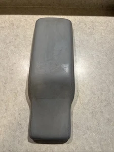 1995-2003 Buick Park Avenue GRAY Center Console Leather Armrest Top Lid OEM - Picture 1 of 2