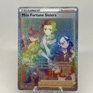 Pokemon Card - Miss Fortune Sisters 209/196 Rainbow Lost Origin - Mint/NM  - Picture 1 of 2
