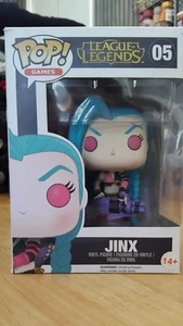 Funko Pop! Games League of Legends Jinx #05 Vinyl Figure Vaulted - Picture 1 of 4