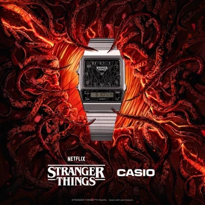 casio x stranger things vintage limited edition - Imagen 1 de 4