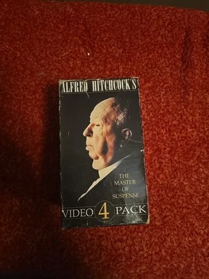 Vintage Alfred Hitchcock 4 Pack VHS Tapes 4 Classic Videos - Image 1 of 4