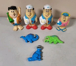 Lote Mixto Figuras de Acción Hanna Barbera Los Picapiedra Primas Cereales De Colección - Imagen 1 de 7