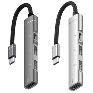 OTG Adapter Docking Station Type-C HUB Expander USB Splitter PD Charging - Picture 1 of 13