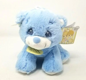 Baby Made by Aurora Precious Moments Small 8.5" Charlie Bear Blue Plush Toy - Picture 1 of 6