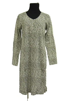 Charter Club 100% хлопок леопард ночная рубашка пижама ночная рубашка размер маленький - Изображение 1 из 4