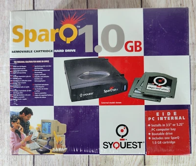 SYQUEST SPARQ 1GB ATA IDE 3.5'' Internal Removable Hard Drive SPARQ1AI-01 - Image 1 of 4
