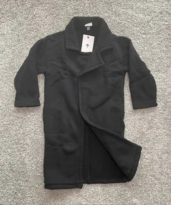 Mimobee Kids Clothing & Fashion Black Long Coat Premium Made In USA Size 4-5y - Picture 1 of 13