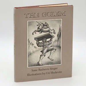 The Golem SIGNED Isaac Bashevis Singer / Uri Shulevitz ~ First Edition 1982 - Imagen 1 de 9