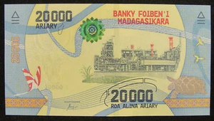 Madagascar Paper Money 20000 Ariary 2017 UNC - Picture 1 of 2