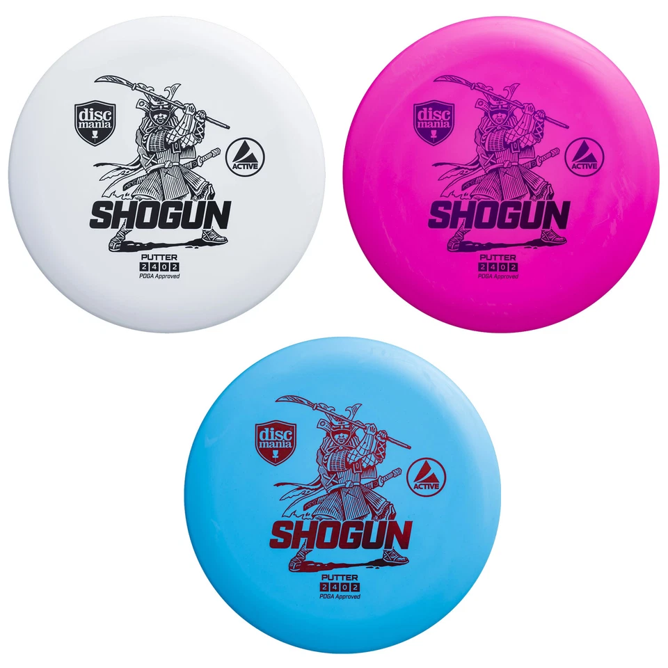 Discmania Disc Golf Active Shogun Putter Beaded Putt and Approach - Choose Color - Image 1 of 1