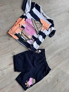 Name it Peppa Pig Sommer Outfit Shirt & Shorts Gr 110 neue - Bild 1 von 1