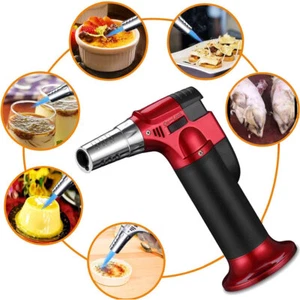 TORCIA MICRO SOFFIAGGIO GAS BUTANO RICARICABILE ACCENDINO SALDATURA F SALDATORI budello DE - Foto 1 di 5