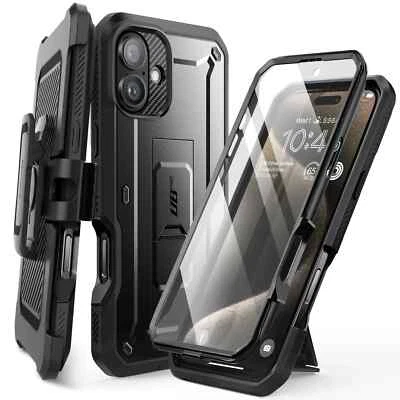 Supcase Unicorn Beetle Pro Robuste Schutzhülle iPhone 16 (6,1") (2024) schwarz - Bild 1 von 4
