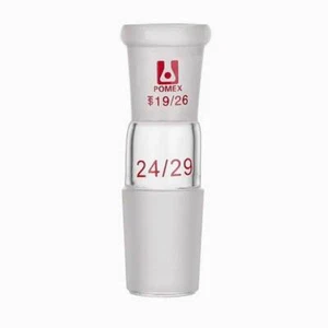 Reducing Adapter From 24/29 To 19/26 Borosilicate Glass 3.3 Lab Glassware - Picture 1 of 1