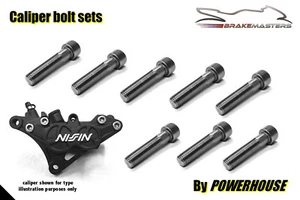Suzuki GSXR1100 front stainless joint bolt set brake caliper 1989 1990 1991 1992 - Picture 1 of 1