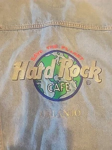 1980s Hard Rock Cafe Levis Jacket ORLANDO (1987-Vintage) Large Women-46" Chest - Picture 1 of 7
