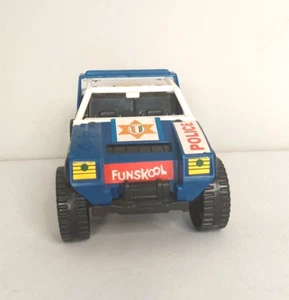 Vintage Funskool Police Jeep Car Vamp Variant Dare Hasbro 1984 - Picture 1 of 8
