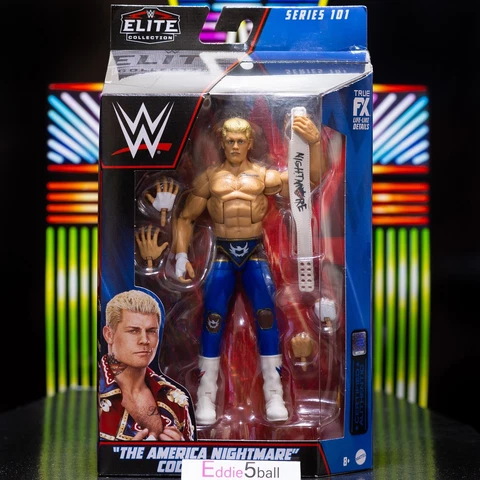 NEW MATTE WWE Elite Series # 101 CODY RHODES Action Figure AMERICAN NIGHTMARE Cover
