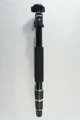 Sunpak Compact Aluminum 3-Section 44" Monopod With Ball Head Foam Grip Black - Image 1 of 4
