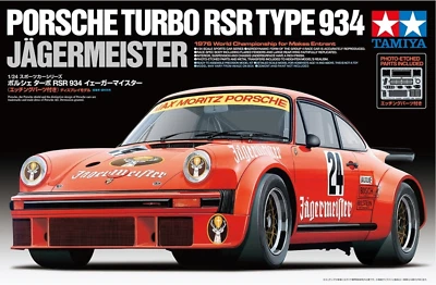 Tamiya Porsche Turbo RSR 934 Jagermeister - 1:24 TA24328 - Nuovo e sigillato - Immagine 1 di 4