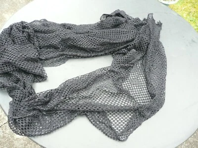 importante dentelle noire  ancienne 60 cm x 5,20 m - Photo 1/4