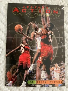 1997-98 UD3 Awesome Action #A13 Allen Iverson - Bild 1 von 2