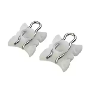 Window Regulator Slider Clips 2pc for VOLVO 760 Saloon 704 764 1981-1992 - Picture 1 of 2