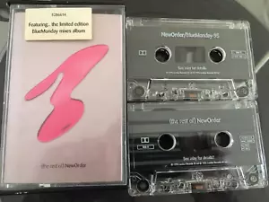 NewOrder – (The Rest Of) New Order Double Cassette Tape 1995 - Picture 1 of 3