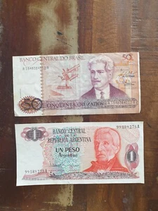 South American Banknotes (lot of 2) - Picture 1 of 2