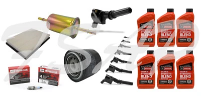 Tune Up Kit 1998-2011 Lincoln Town Car V8 4.6L Ignition Coil DG508 SP493 FA1032  - Image 1 of 4