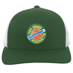 San Diego Rockets Trucker Snapback Cap | NBA Basketball Team - Picture 1 of 5