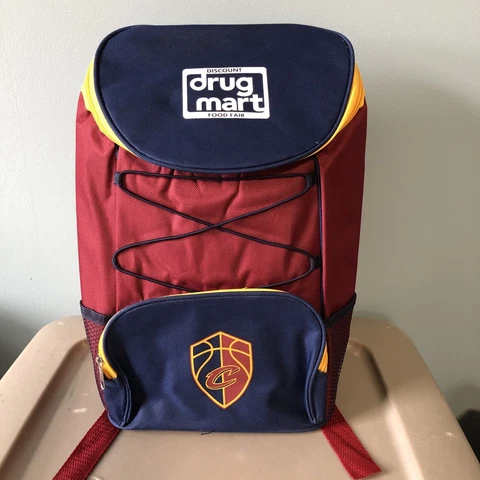 Cleveland Cavaliers Cooler Backpack Wine and Blue SGA 4/9/2019 New In Plastic Cover