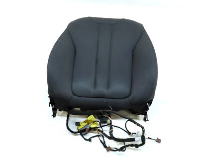 2018 BMW X5 (F15) FRONT LEFT DRIVER HEATED UPPER SEAT CUSHION (Black) - Image 1 of 4