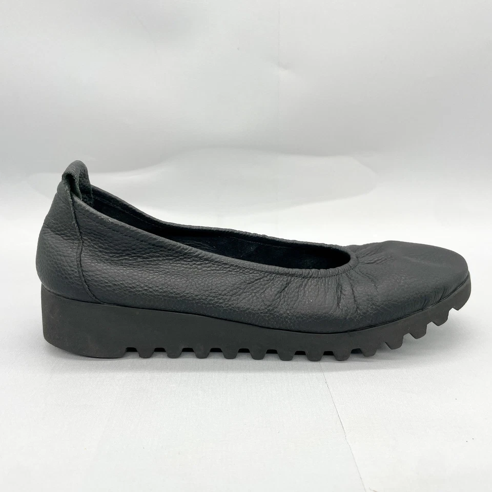 Zapato cómodo ortopédico de cuña de ballet Aetrex para mujer 7,5 Brianna Foto 1 de 4