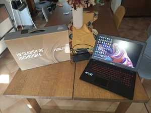 ASUS Notebook FX553VD-DM029T-Intel i7-7700HQ-16gb Ram-512gb SSD-1TB HD- GTX 1050 - Foto 1 di 15