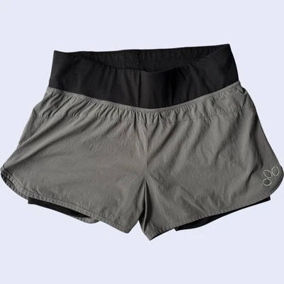 Pantalones Cortos de Correr Minimalistas REI - Gris Negro tiro Alto Atlético Moderno Foto 1 de 4