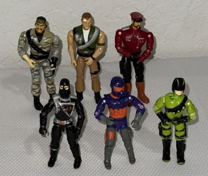 Vintage GI Joe Figur Cobra Heat Viper Infantry Trooper Commander Supreme Sgt Savage - Bild 1 von 16