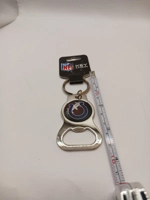 Indianapolis Colts NFL 3.5" Key Chain Bottle Opener Rico Industries BOK2601 - Image 1 of 3