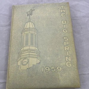 Newville PA. High School the Big Spring 1959 yearbook - Picture 1 of 15
