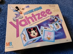 Vintage 1988 Walt Disney - Mickey Mouse Yahtzee - COMPLETE - Milton Bradley 4908 - Picture 1 of 3