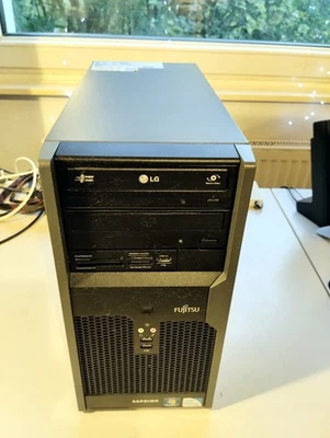 Retro Gamer PC Fujitsu ESPRIMO E2550 Intel Pentium 2x2,60GHz 4GB RAM 500GB HDD - Bild 1 von 4