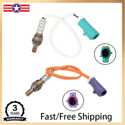 For 2011 2012 2013 2014 2015 Ford Fiesta 1.6L L4 DOHC 2pcs Upstream+Down Sensors - Image 1 of 4