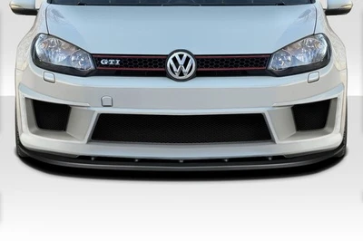 For 2010-2014 Golf GTI Duraflex Rabbet Front Lip Spoiler - 1 Piece - Изображение 1 из 4