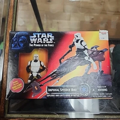 星球大战帝国加速自行车童子军带人偶 1995 年原力力量 — 第 1/4 张图片