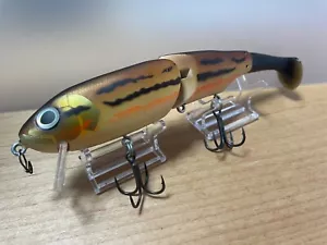 Timber flash Jr #618 Matt UGUI evergreen swimbait surface Topwater wood lure - Picture 1 of 13